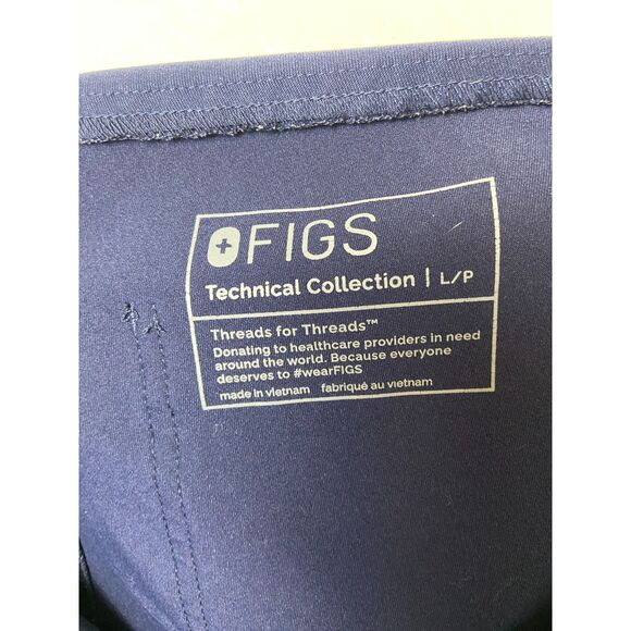Bundle of 3 Figs Technical Collection Maternity Scrub Pants SZ L - Picture 8 of 10